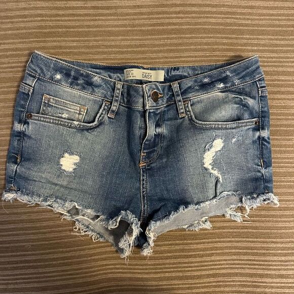 Topshop moto Daisy shorts size 10 - Picture 1 of 6
